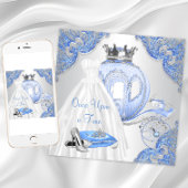 Fancy Assepoester Prinses Verjaardagsfeest Kaart