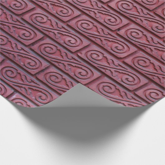 fancy bakstenen inpakpapier (Hoek)