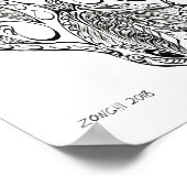 Fancy BBT - Lavia frons Portrait Poster (Hoek)