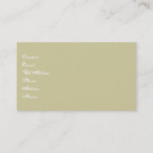 Fancy Bed Lijst Graphic met Kussens Visitekaartje (Achterkant)