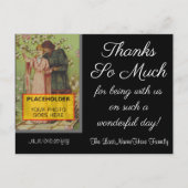 Fancy,  "Bedankt Zoveel" Briefkaart (Voorkant)