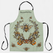 Fancy Bee Personaliseer Schort (Voorkant)