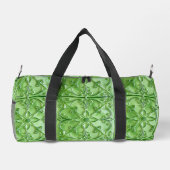 Fancy betegelde groene glaslook plunjezak (Achterkant)