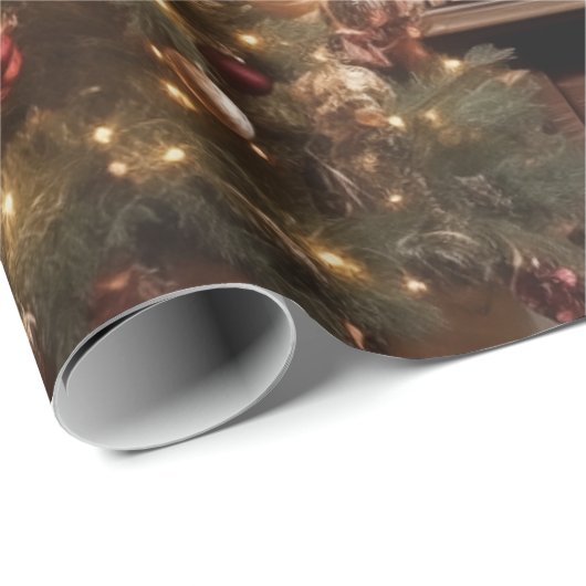 Fancy bibliotheekboeken cadeaupapier (Rol Hoek)