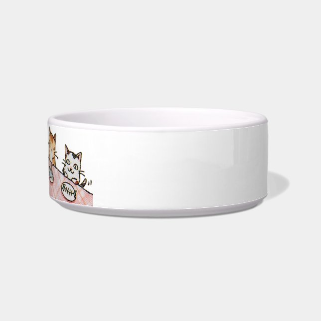 Fancy binnenste feast keramische set-cat Bowl Voerbakje (Rechts)