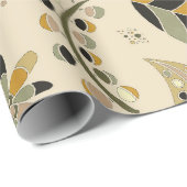 Fancy Birds and Flowers Cadeaupapier (Rol Hoek)