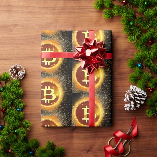 fancy Bitcoin Only Cadeaupapier (Feestdagen Geschenken)