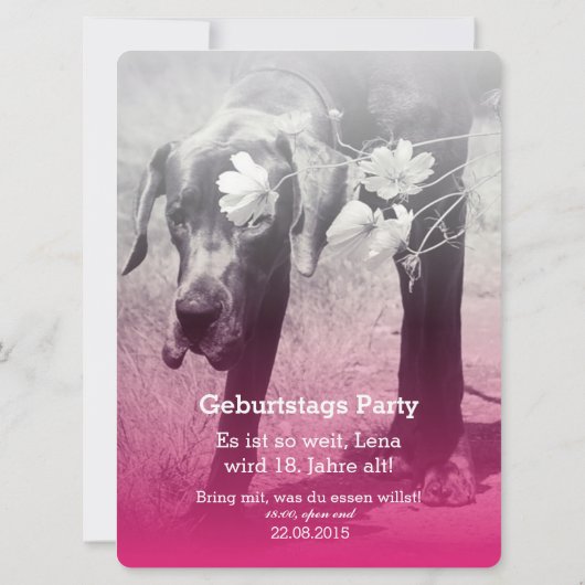 fancy bleke uitnodigingen tot het indienen van rod (Achterkant)