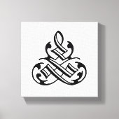  Fancy bloeiende canvas muurkunst (Voorkant)