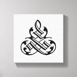  Fancy bloeiende canvas muurkunst Afdruk