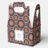 Fancy bloem- en stervormen Patroon bruiloft Bedankdoosjes (Geopend)