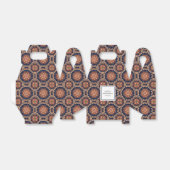 Fancy bloem- en stervormen Patroon Verjaardag Bedankdoosjes (Uitgevouwen)