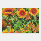 Fancy Bloemen Verpakking Papier Flat Sheet Set van Inpakpapier Vel (Voorkant 2)