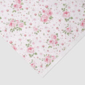 Fancy bloemenweefselpapier tissuepapier (Detail)