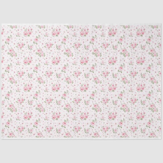 Fancy bloemenweefselpapier tissuepapier (Voorkant)