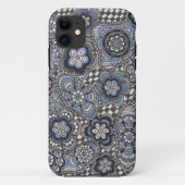 Fancy Blue Denim Phone Case (Achterkant)