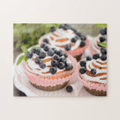 Fancy Blueberry Muffins Legpuzzel (Horizontaal)