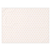 Fancy Blush Peach Patroon Tablekleed Tafelkleed (Voorkant (Horizontaal))
