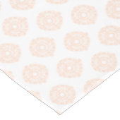 Fancy Blush Peach Patroon Tablekleed Tafelkleed (Gekanteld)
