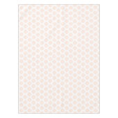 Fancy Blush Peach Patroon Tablekleed Tafelkleed (Voorkant)