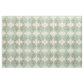 Fancy Boho  groen blok Bohemian Fabric Stof (Fat Quarter)