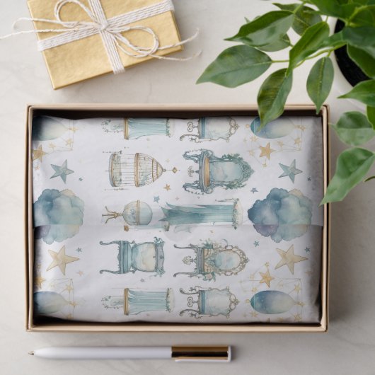 Fancy Boho Vanity Tissue Paper Tissuepapier (Geschenk)