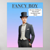 FANCY BOY POSTER (Voorkant)