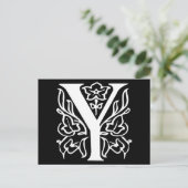 Fancy brief Y Briefkaart (Staand voorkant)