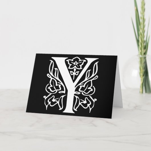 Fancy brief Y Notitiekaartje (Voorkant)