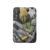 Fancy bronnen in warme mandje gedeeltelijke kleure badmat (Voorkant Verticaal)