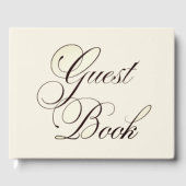 Fancy bruiloft gastenboek (Voorkant)