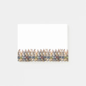 Fancy Bunny Bow Stropdas Waterverf Post-it® Notes (Voorkant)