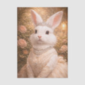 Fancy Bunny  Tissuepapier (Voorkant)