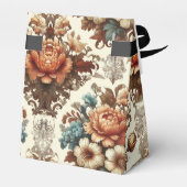 Fancy Buttercream Bloemen Bowed Bedankdoosjes (Achterkant)