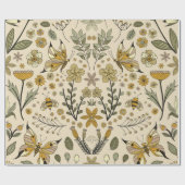 Fancy Butterflies and Flowers 4 Cadeaupapier (Vlak)