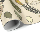 Fancy Butterflies and Flowers 4 Cadeaupapier (Rol Hoek)