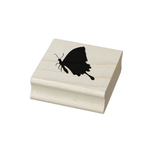 Fancy Butterfly Art Stamp Rubberstempel