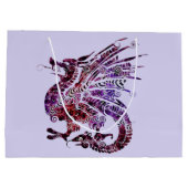 fancy cadeautas met draken (Achterkant)