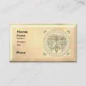 Fancy Caduceus Nurse visitekaartjes (Voorkant)