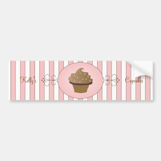 Fancy Cake Bumpersticker (Voorkant)