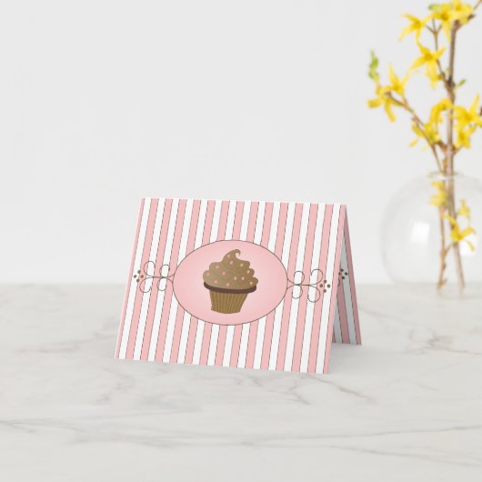 Fancy Cake Kaart (Gele Bloem)