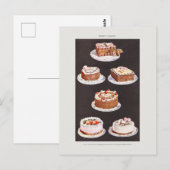  Fancy Cakes Baker Happy Birthday Briefkaart (Voorkant / Achterkant)