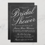 Fancy Chalkboard Bridal Shower Invitations Kaart<br><div class="desc">Fancy Chalkboard Bridal Shower Invitations. Klik op de knop "Aanpassen" om eventuele aanpassingen in de opmaak van de tekst aan te brengen.</div>