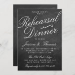 Fancy Chalkboard Wedding Rehearsal Dinner Kaart<br><div class="desc">Fancy Chalkboard Wedding Rehearsal Dinner Invitations. Klik op de knop "Aanpassen" om eventuele aanpassingen in de opmaak van de tekst aan te brengen.</div>