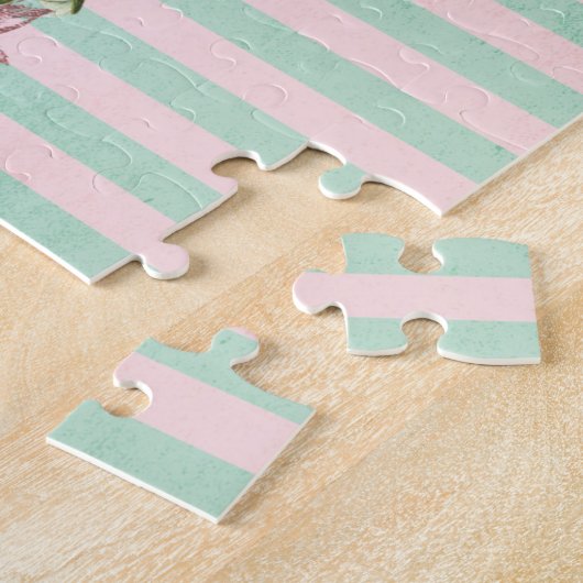 Fancy Cheshire Cat Collage Legpuzzel (Zijkant)