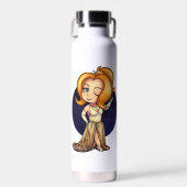 Fancy Chibi Girl Waterfles (Voorkant)