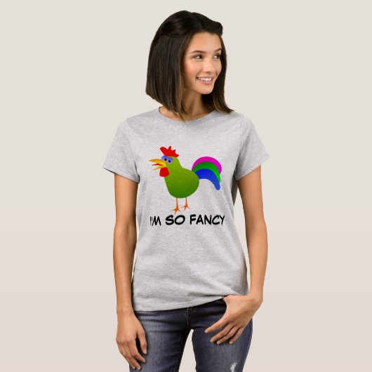 FANCY CHICKEN T-Shirts (Voorkant volledig)