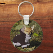 Fancy Chihuahua Sleutelhanger (Voorkant)