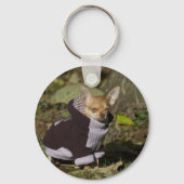 Fancy Chihuahua Sleutelhanger (Voorkant)