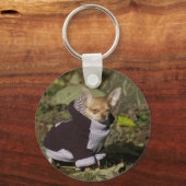 Fancy Chihuahua Sleutelhanger (Voorkant)